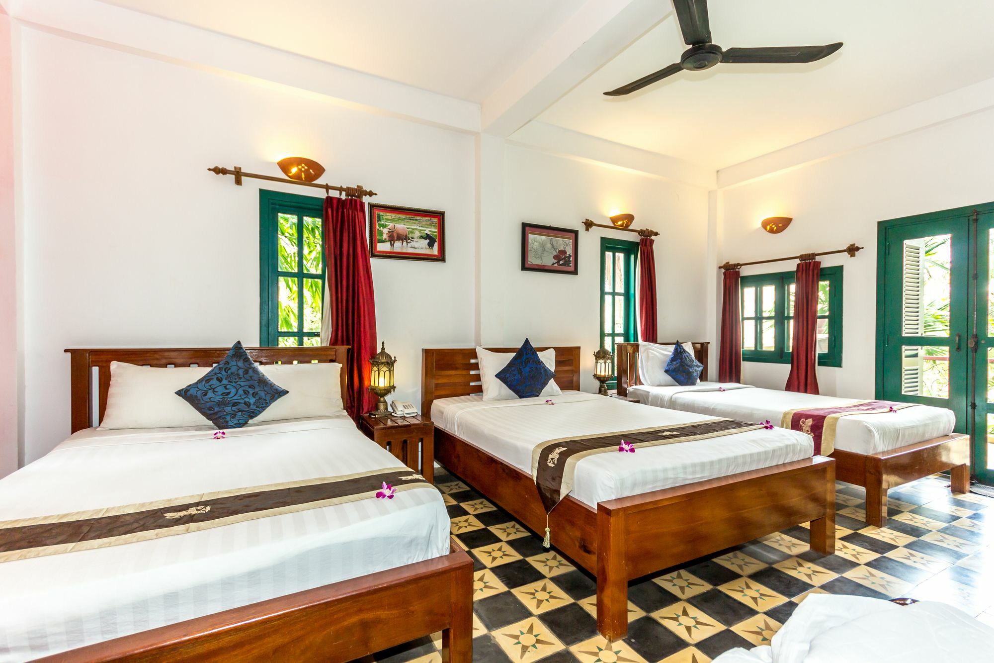 Villa Wat Damnak Siem Reap Buitenkant foto