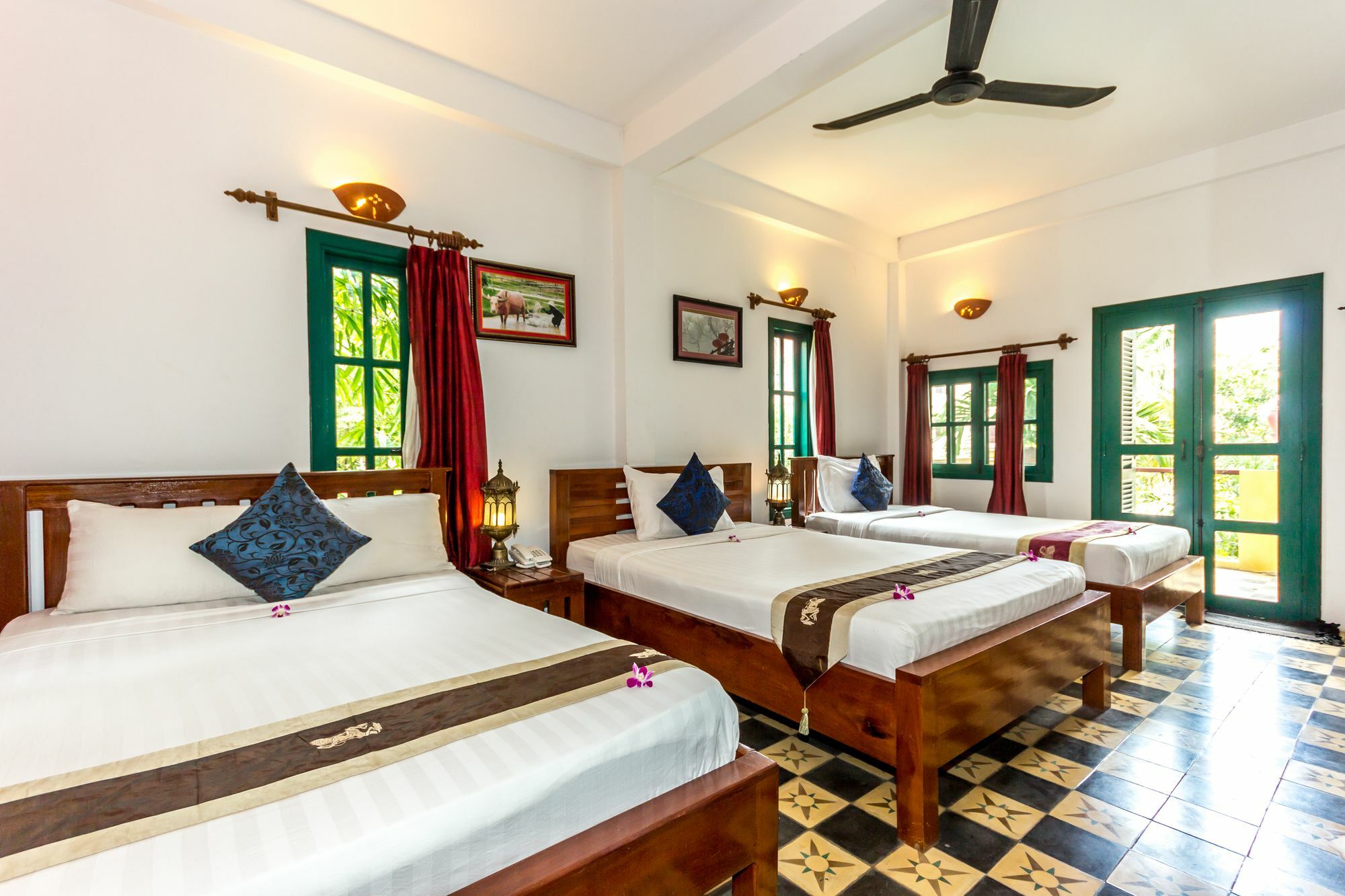 Villa Wat Damnak Siem Reap Buitenkant foto